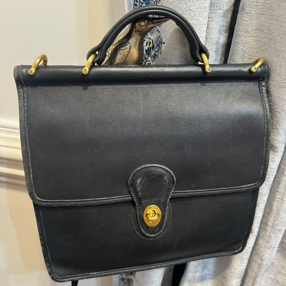 COACH Old Coach Willis Bag 9927 Handbag Shoulder Bag  Leather Vintage - Picture 7 of 16